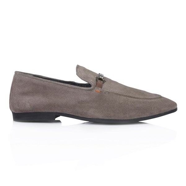 Silver Street London TOTTENHAM Mens Loafers Grey