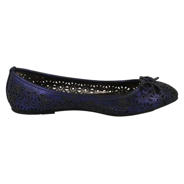 Spot On Ladies Spot On Slip On Ballerina Shoes F80037