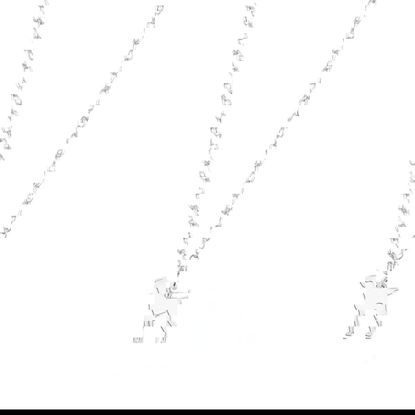 Mylee London German Shorthaired Pointer Silhouette Silver Necklace - Personalised