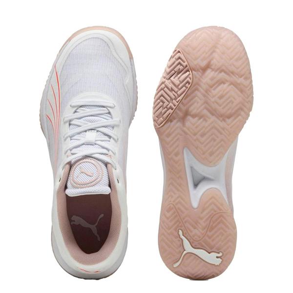 Puma Womens/Ladies Accelerate Turbo Handball Trainers - White - 