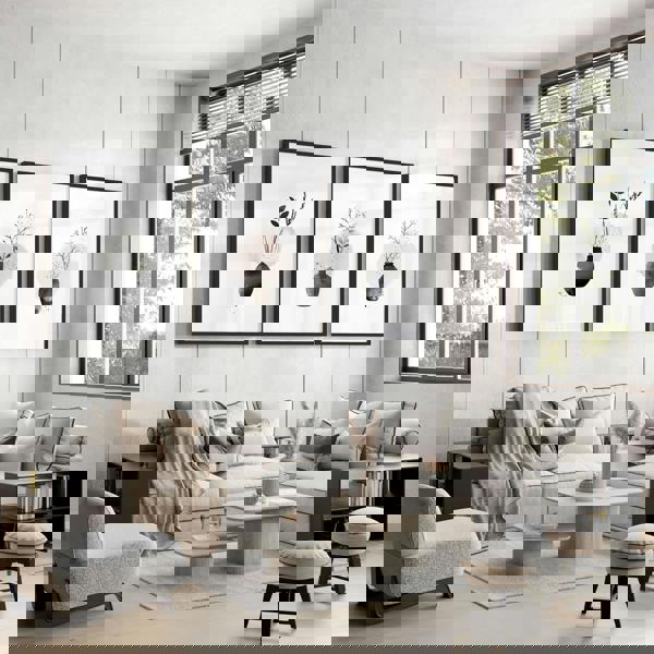 Living Room Prints | Set of 3 wall art prints