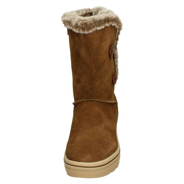 Skechers Ladies Skechers Memory Foam Faux Fur Lined Mid Calf Boots Cool Gal 49864