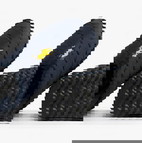 Polo Ralph Lauren EVERETT Mens Full Slippers Navy/Gold