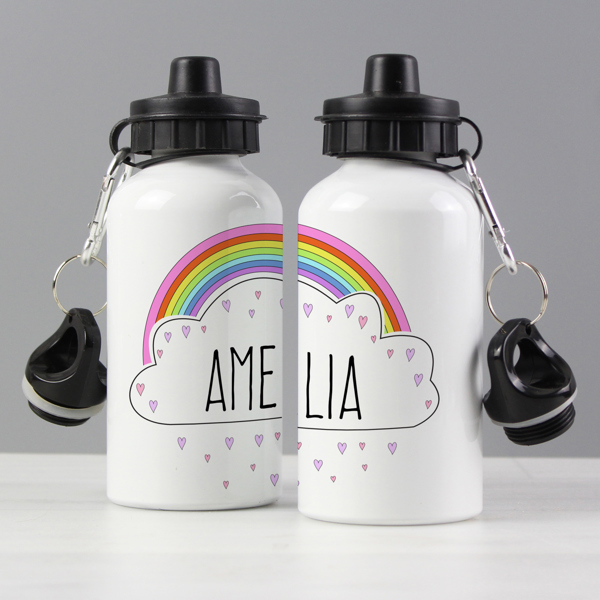 Personalised Memento Company Personalised Rainbow Drinks Bottle