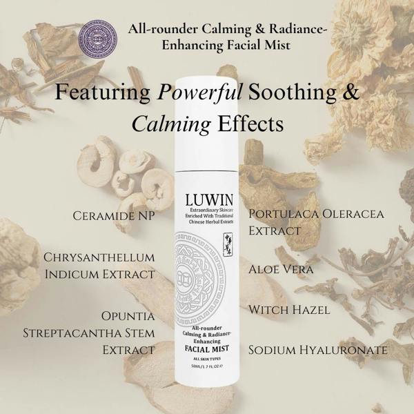 Luwin All-Rounder Calming & Radiance-Enhancing Facial Mist