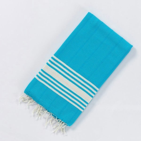 Hand-loomed cotton hammam towel