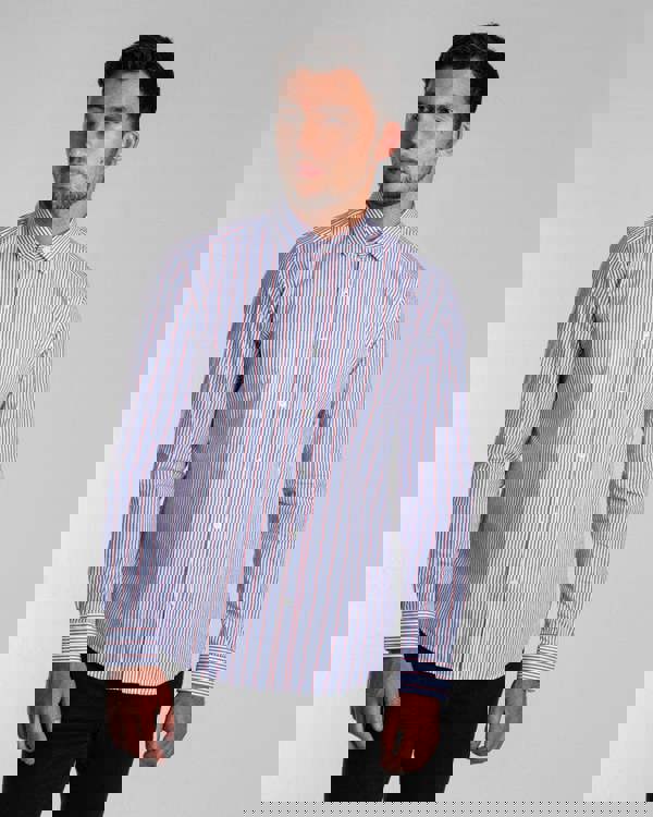 Steel & Jelly Limited Edition Two Colour Stripe Long Sleeve Shirt