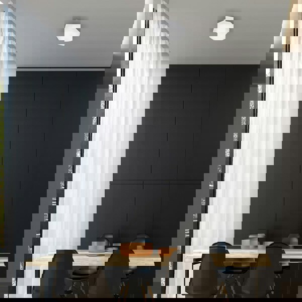 Milagro Hex 26CM 12W(70W) Ceiling Lamp A Highly Efficient Modern Ceiling Lamp With Low Energy LED Light Source Included