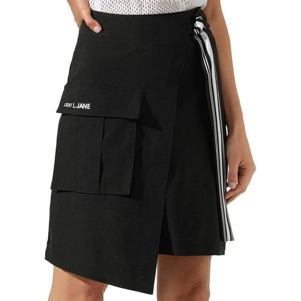 Lorna Jane Statement Wrap Skirt in Black