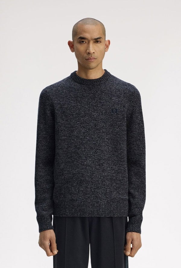 Fred Perry Twisted Marl Jumper