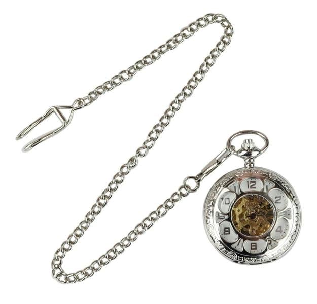 TruClothing Pocket Watch Mechanical Peaky Blinders Hunter Automatic