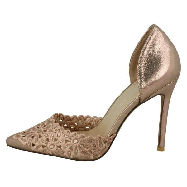 Anne Michelle Ladies Anne Michelle Stiletto Heel Court Shoes F90050