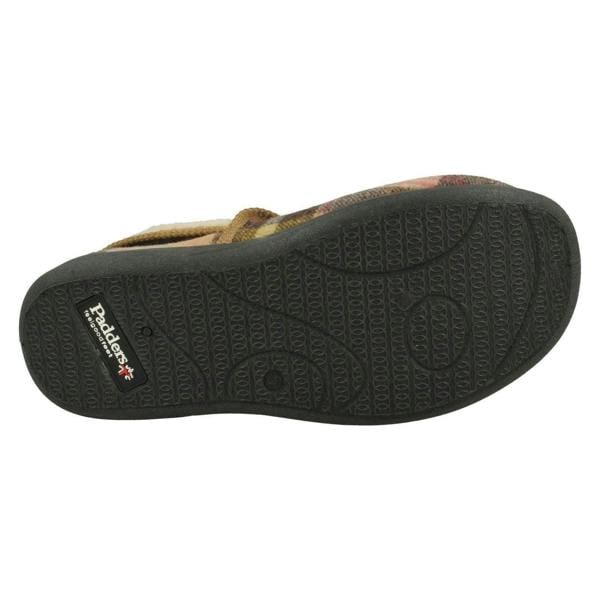 Padders Ladies Padders Wide Fitting Slippers - Mellow