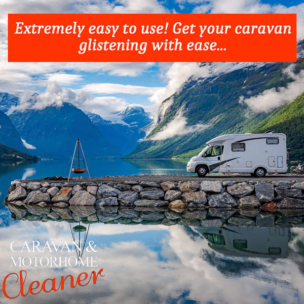 Homefront Caravan and Motorhome Cleaner Deeply Cleans to Remove Black Streaks Dirt and Grime Easy to Use Formula (2 Litres)