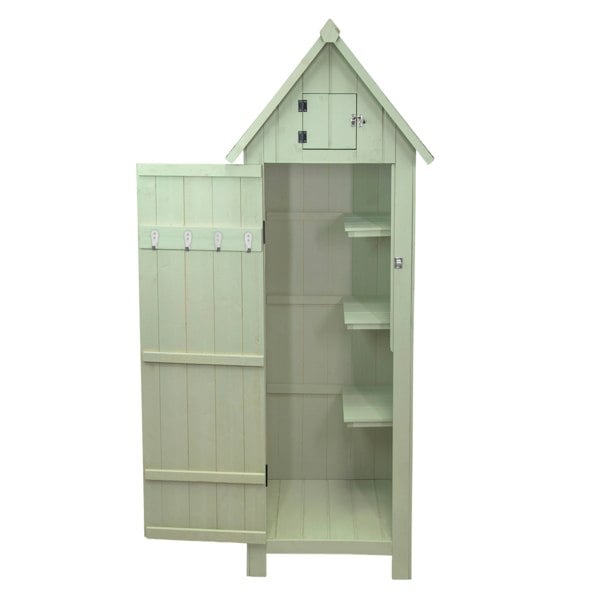 Monstershop Wooden Garden Shed - Green