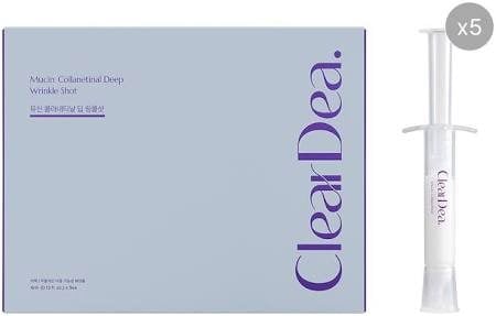 ClearDea Mucin Collanetinal Deep Wrinkle Shot 4ml x 5 pcs