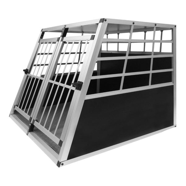 Monstershop Car Dog Pet Crate - Large Double Doors