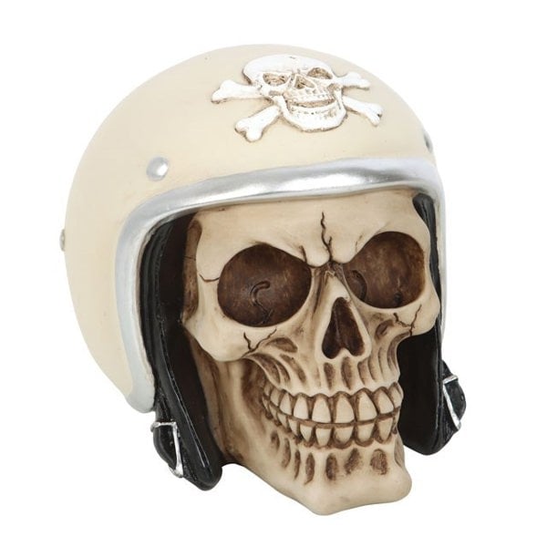 Serano Skull Ornament with Helmet