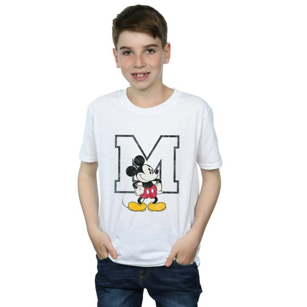 Disney Boys Mickey Mouse Classic M T-Shirt - White