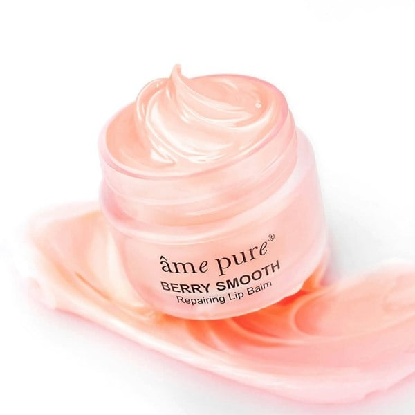 Âme Pure BERRY SMOOTH LIP BALM - Moisturizing Treatment For Extra Dry Lips