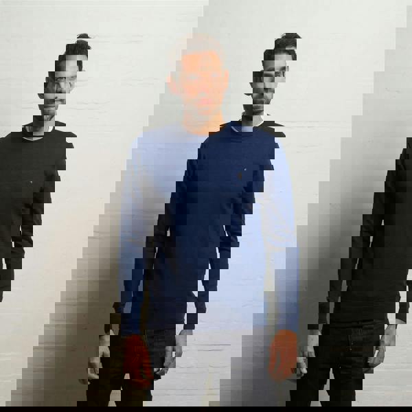 Gabicci G55K22 Merino Crew Neck Sweater Gabicci Classic NAVY