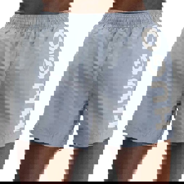 Hugo Mens Abas Logo Swim Shorts - Blue