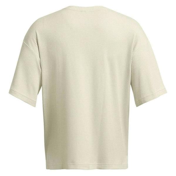 Under Armour Mens Rival Waffle T-Shirt - White - 