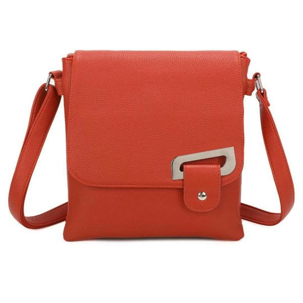 Love EMVY Portfolio Buckle Range Crossbody Bag – Faux Leather