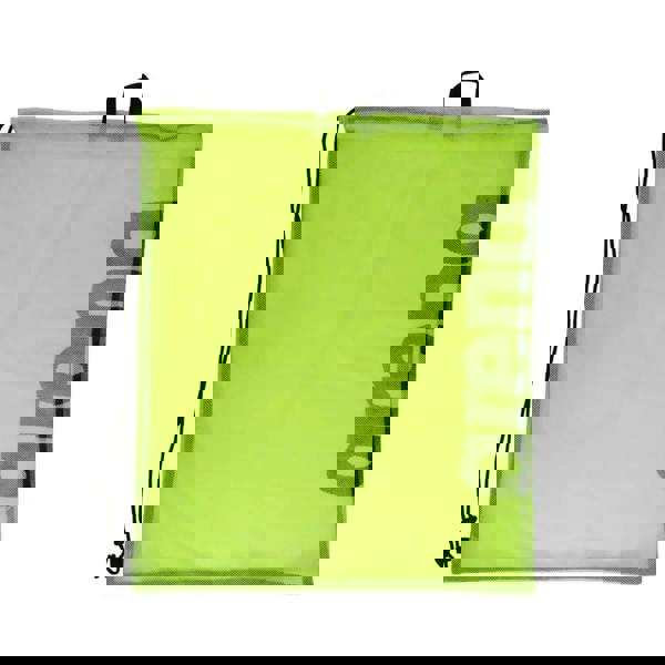 Lime green arena fast mesh swimming bag with logo