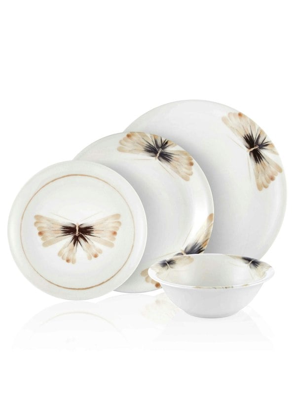 Rozi Dreamy Collection 24-Piece Porcelain Dinner Set