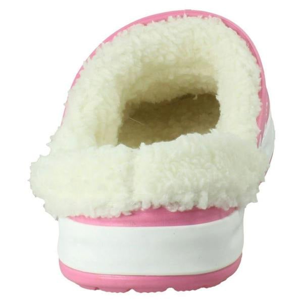 Pineapple Girls Pineapple Light Up Fluffy Lined Clogs H2719