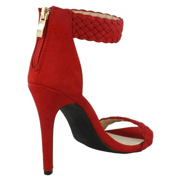Anne Michelle Ladies Anne Michelle Braided Ankle Strap Sandals