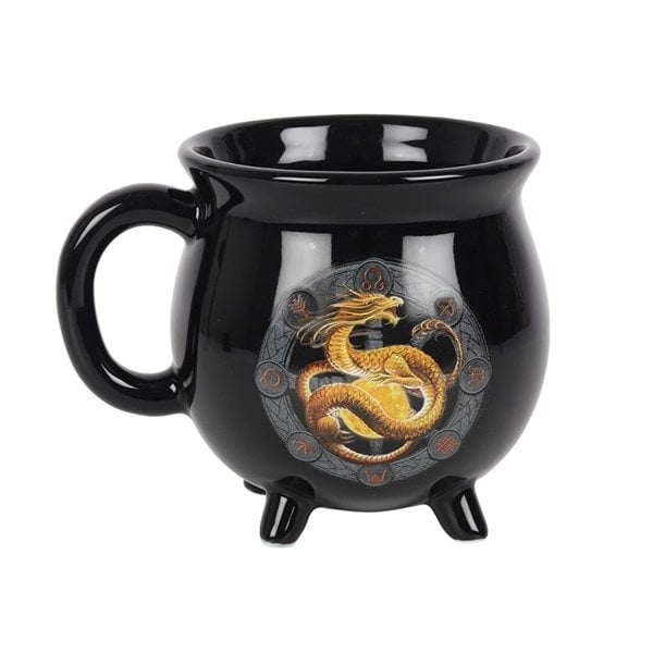 Serano Litha Colour Changing Cauldron Mug by Anne Stokes