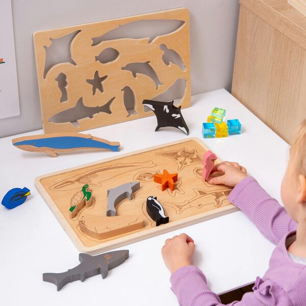 tickit Ocean Animal Layer Puzzle