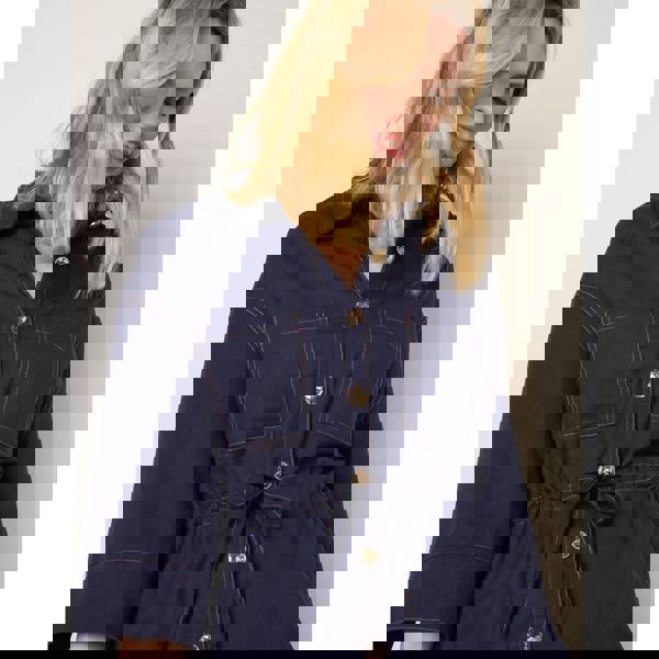 Blue Vanilla Denim Shirt Jacket