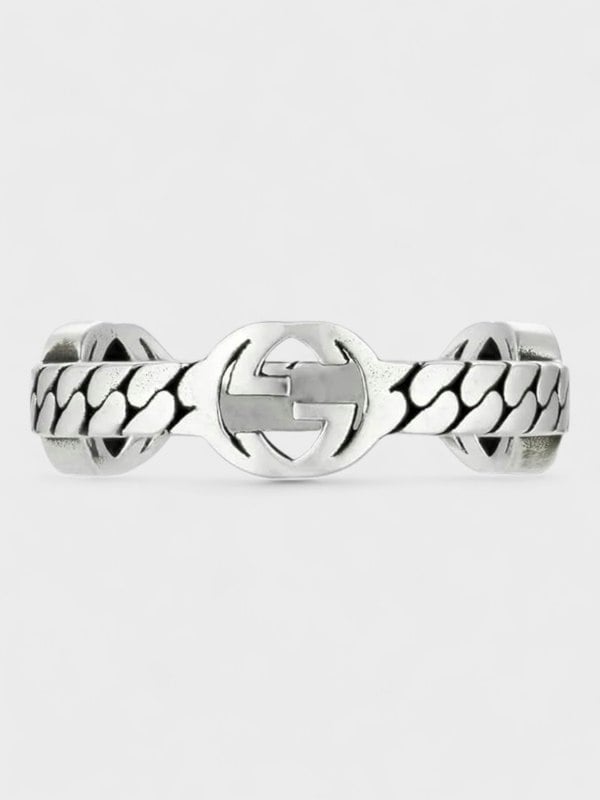 Gucci Interlocked G Ring in 925 Sterling Silver