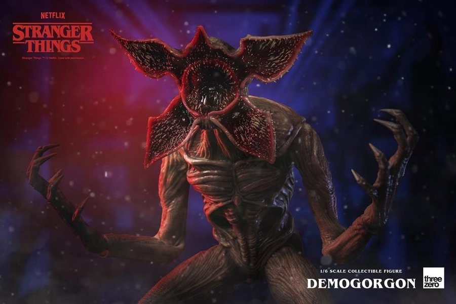 Threezero Demogorgon Stranger Things Articulated Figure 1:6 Scale Threezero 3Z02630W0