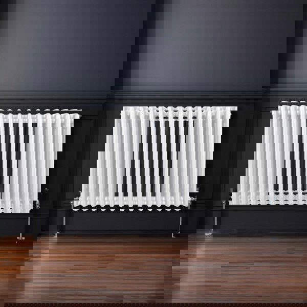 Monstershop Traditional 3 Column Radiator - 600 x 1192mm - White