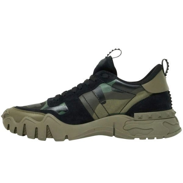 Valentino UY2S0D51 USG  Green Shoes Mens UK 9