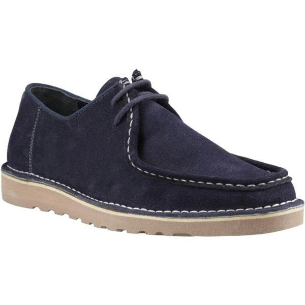 Hush Puppies Otis Suede Men's Navy Lace-Up Shoes
