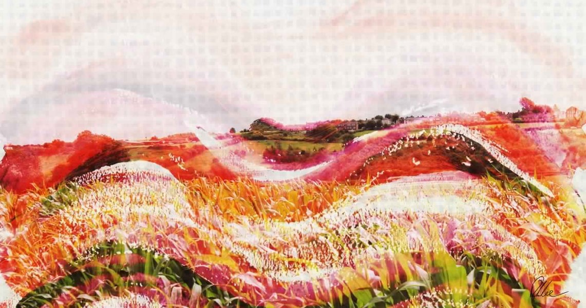 New Product Wheat field paint  - Benjamin Tate Design Homeware