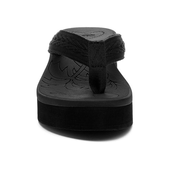 Rocket Dog Tizzy Webbing Textile Women's Black Sandals