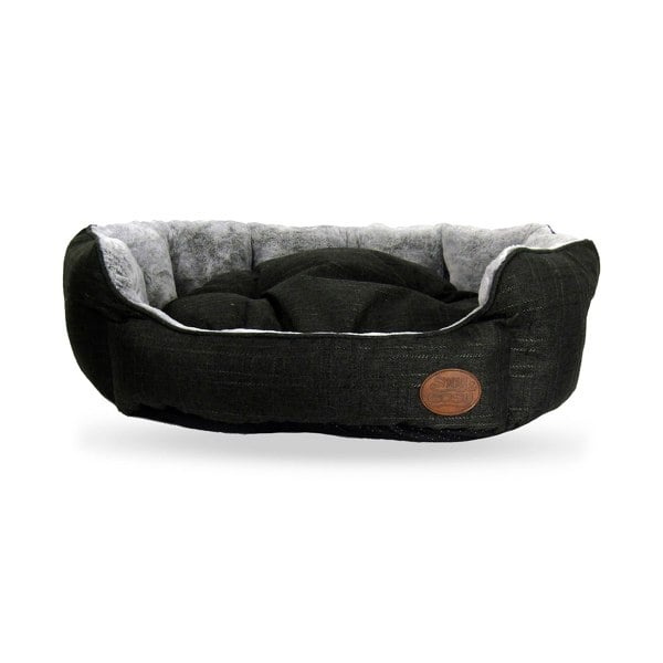 Snug and Cosy Pets Charcoal Softie Bed