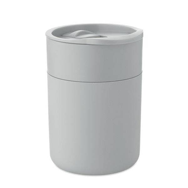 MidOcean Goblet Polypropylene 330 ml Tumbler - Grey - 