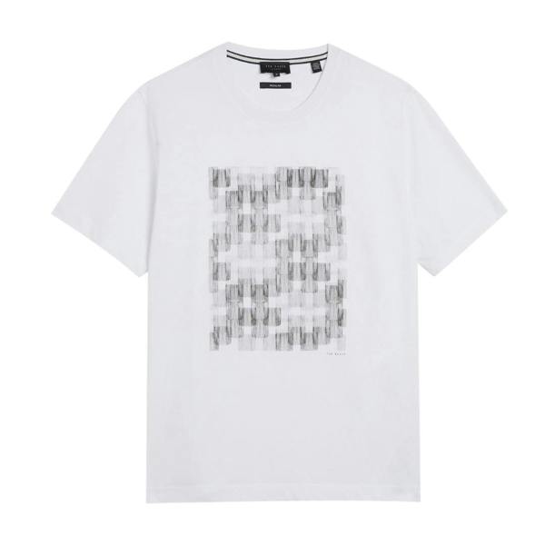 Ted Baker MMB TESSMAN SS Box Printed T Shirt 6