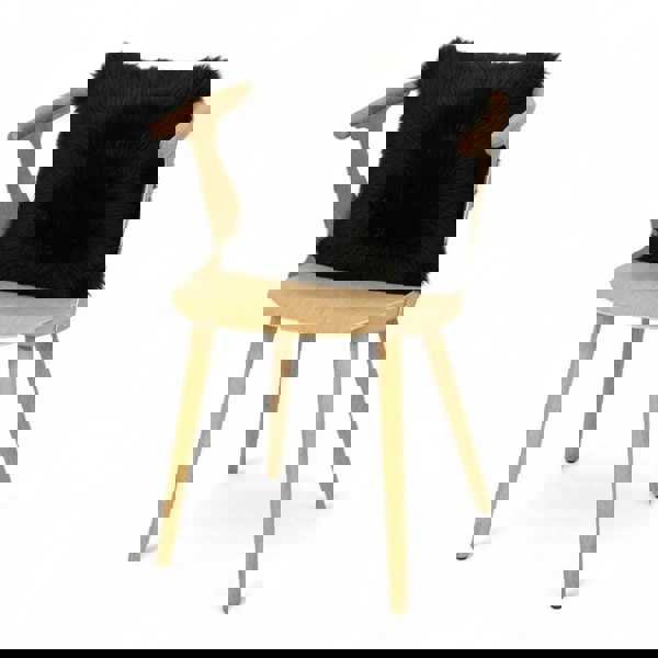 Infinity Leather Genuine Sheepskin Real Wool Single Sided Cushion