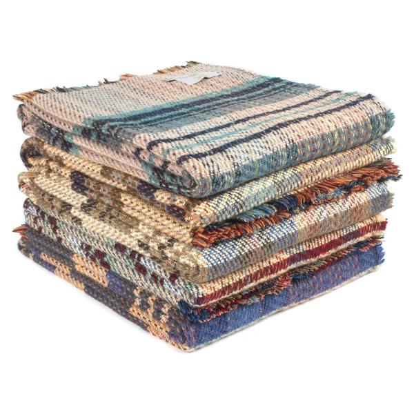 Random All Wool Picnic Rug - 150 X 183cms Large