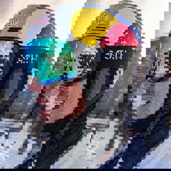 Smith Ski Goggles 4D Mag 0JX XP Black ChromaPop Everyday Green Mirror & CP Storm Blue Sensor Mirror