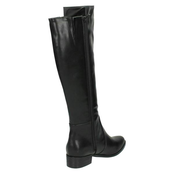 Spot On Ladies Spot On Knee High Boots