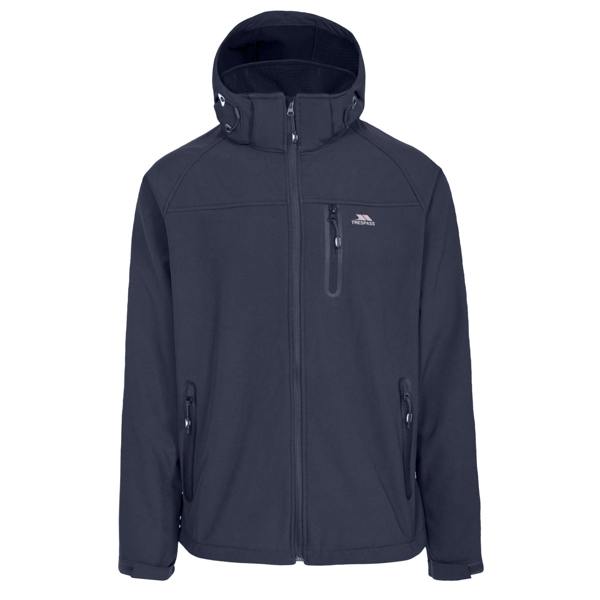 Trespass Mens Accelerator II Waterproof Softshell Jacket - Navy - 